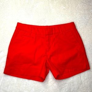 Patagonia Stretch All-Wear Canvas Chino Shorts Turkish Orange/Red Size 0